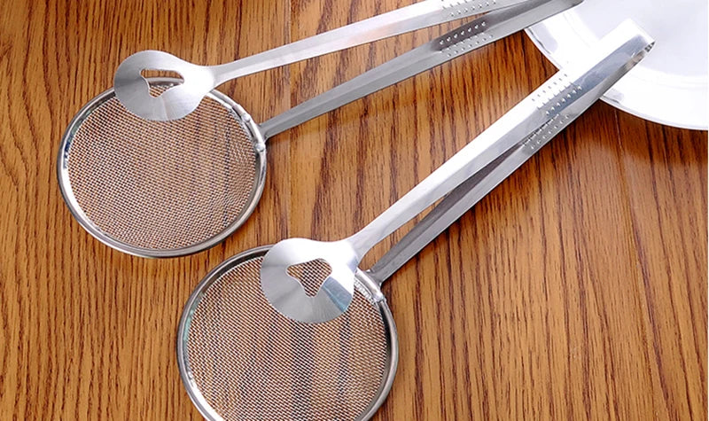 Multifunction Stainless Steel Sieve & Strainer Clip