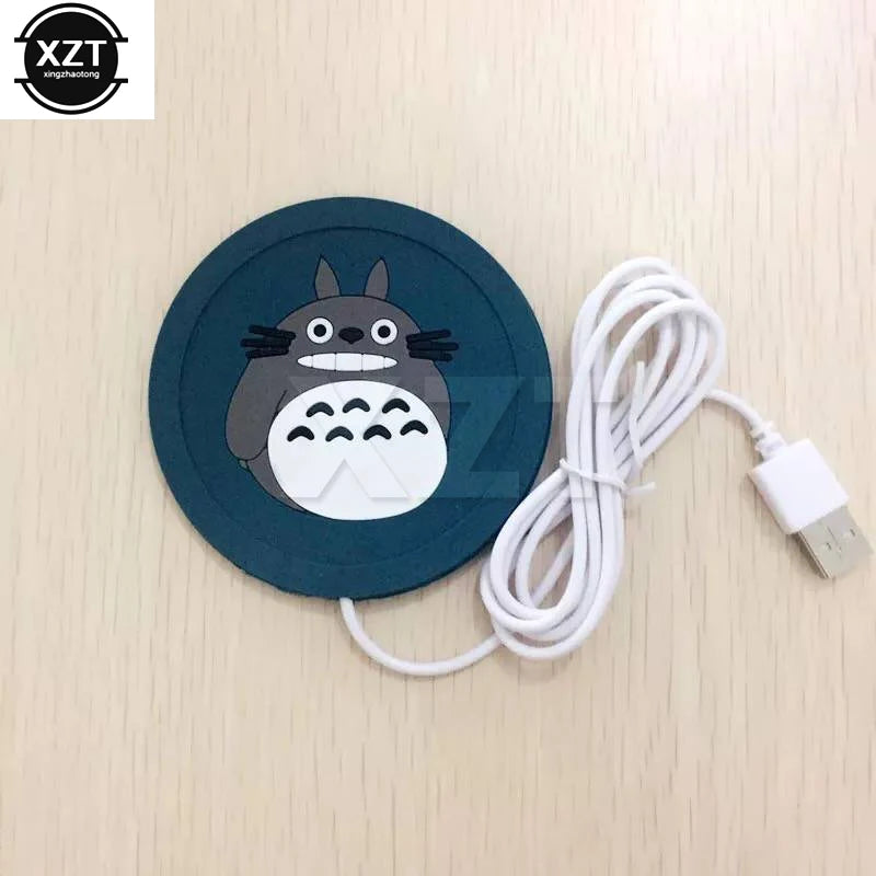 USB Cartoon Silicone Cup Warmer Pad – Coffee & Tea Heater