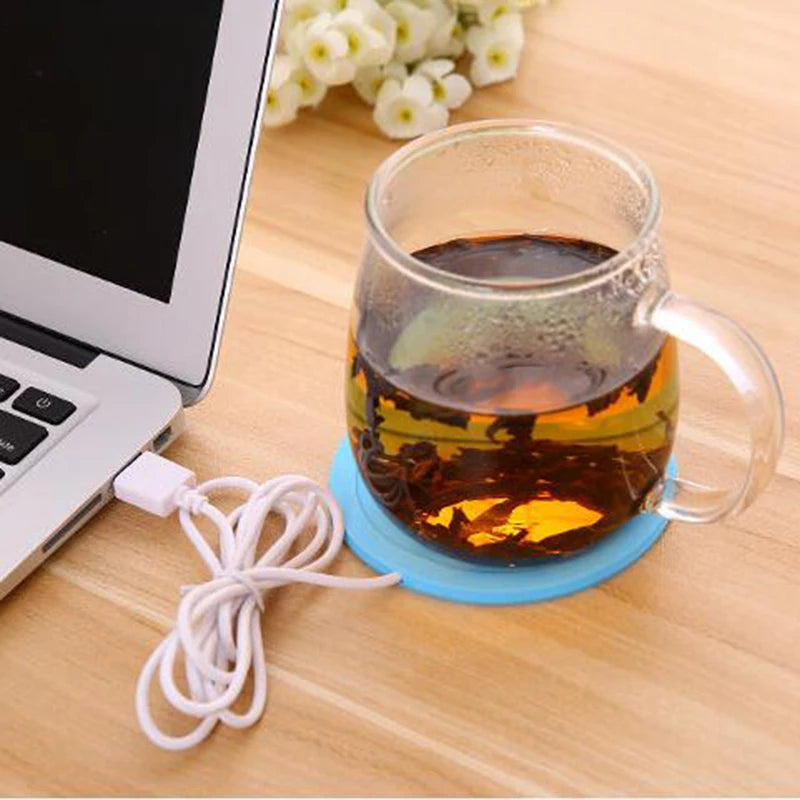 USB Cartoon Silicone Cup Warmer Pad – Coffee & Tea Heater