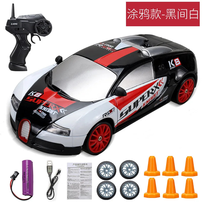2.4G High-Speed Drift RC Car - 4WD AE86 Model GTR