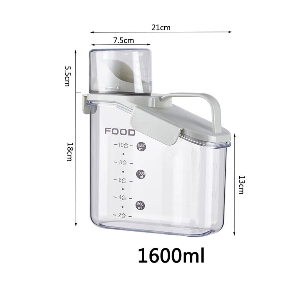 Large Pet Food Storage Container with Lid