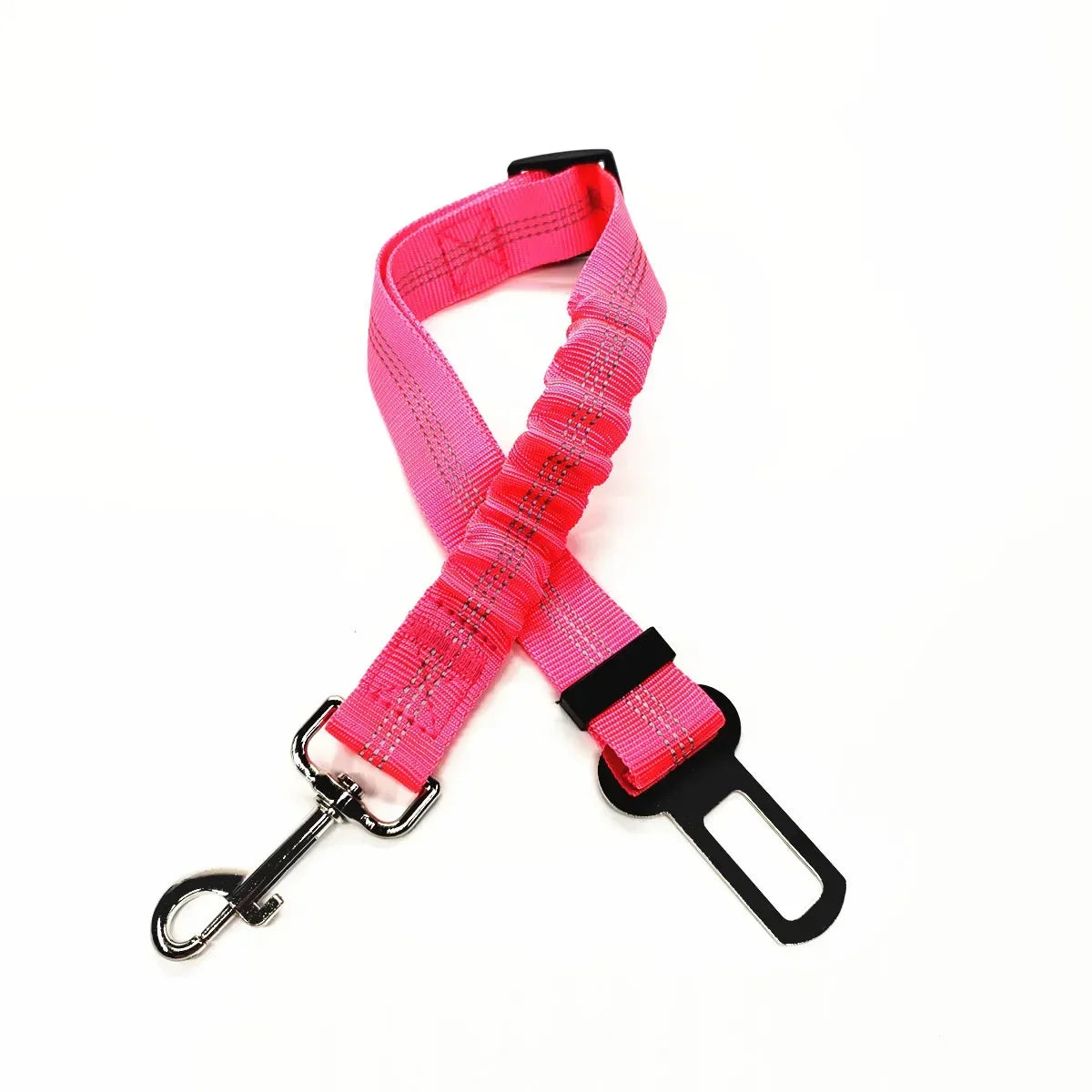 Adjustable Pet Car Seat Belt for Dogs and Cats – Safety Harness Clip