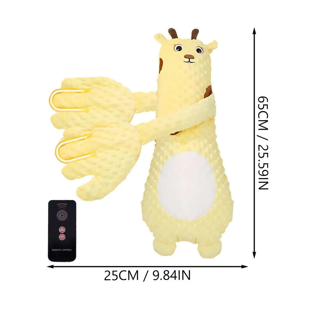 Automatic Baby Sleep Aid Pillow with Remote, Adjustable Soothing Palms