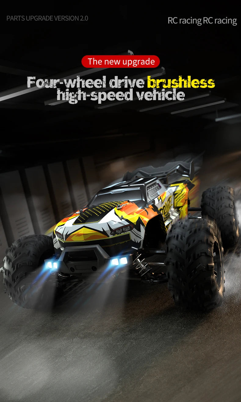 1:16 High-Speed 4WD RC Car - 70KM/H or 50KM/H