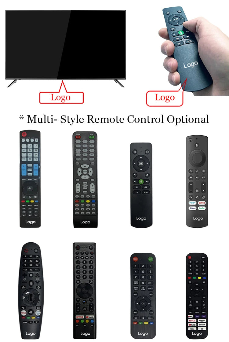 43-Inch 4K Ultra HD Smart TV - LED Flat Screen Television