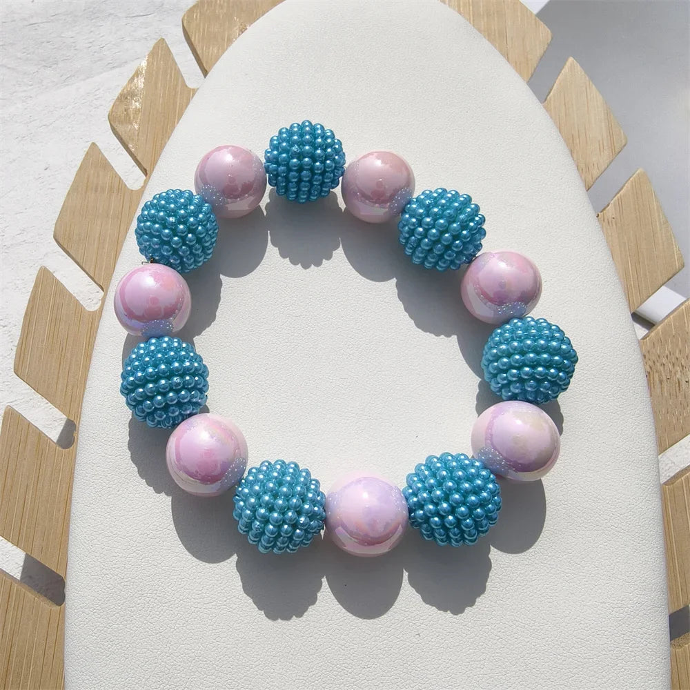 Luxury Pearl Pet Collar Necklace for Dogs and Cats – Handmade & Elastic