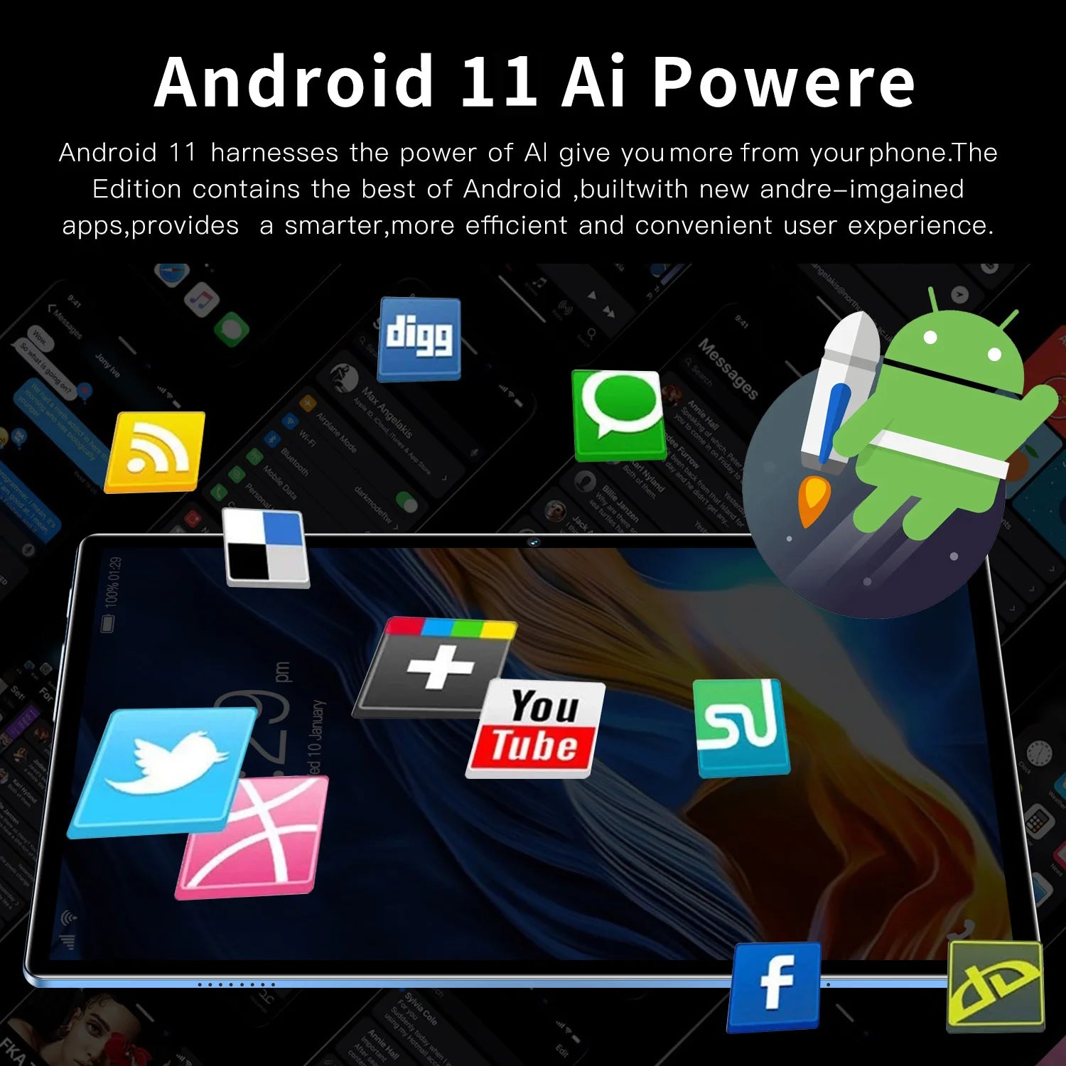 10.1-Inch Android TabletPC