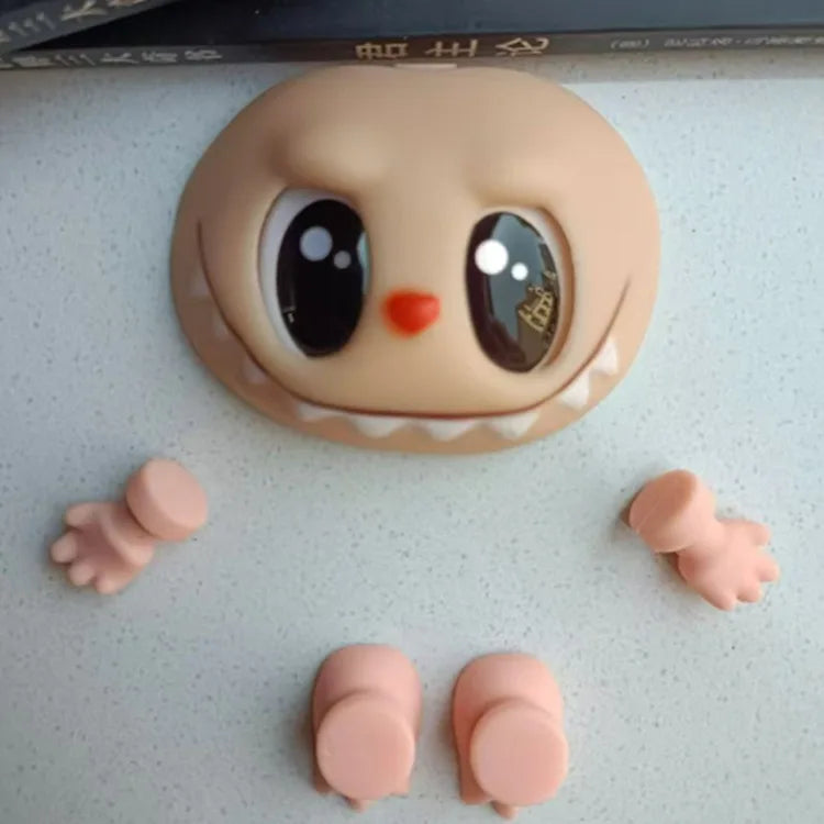 Labubu Vinyl Doll Face & Hand Accessories – DIY Emotion Switching