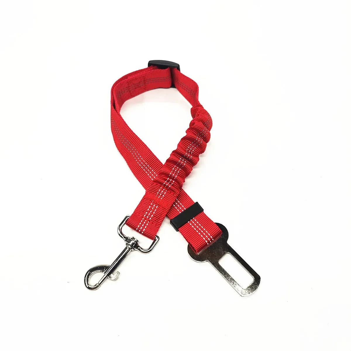 Adjustable Pet Car Seat Belt for Dogs and Cats – Safety Harness Clip