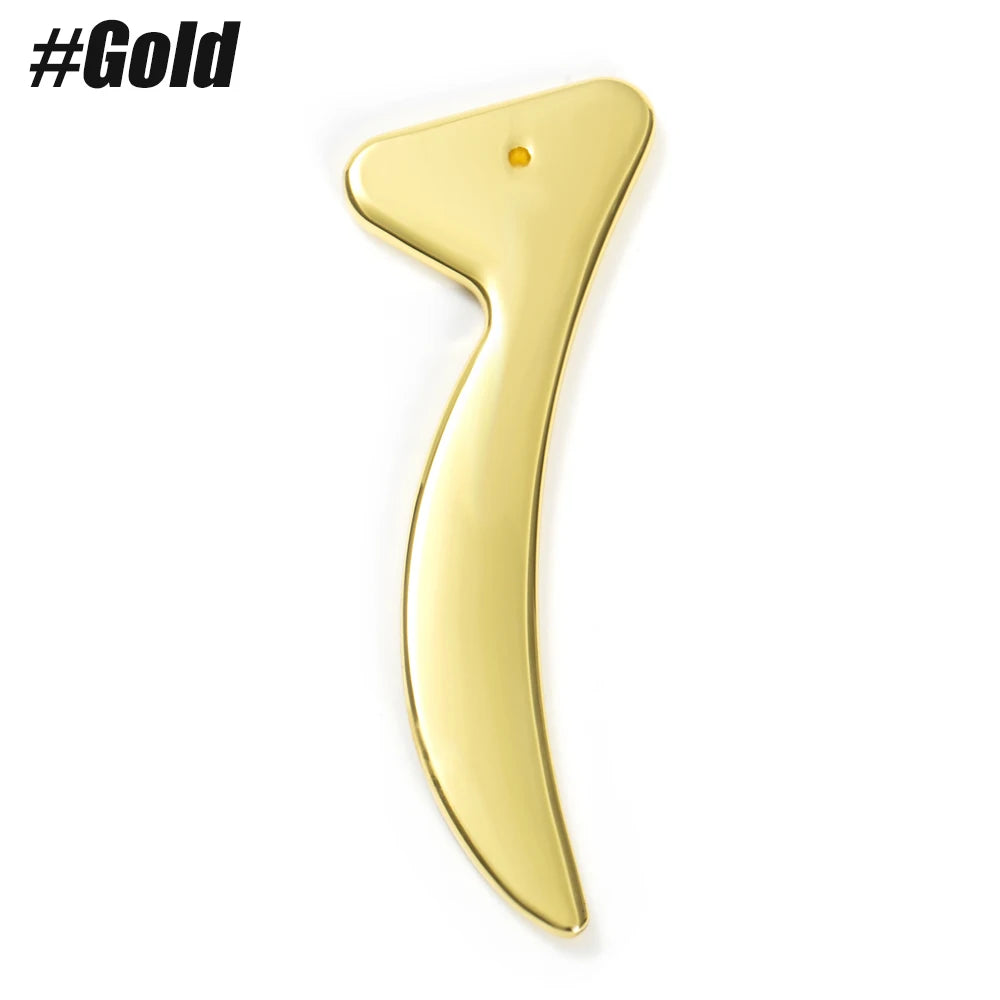 Mini Metal Makeup Spatula & Eye Cream Massage Stick