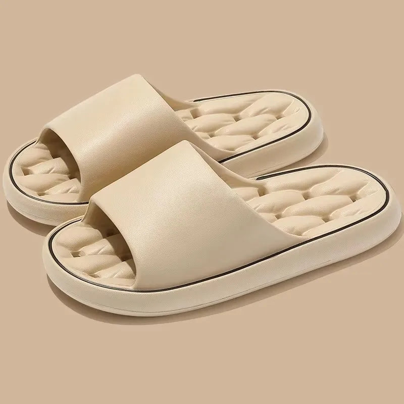 BASATU Cartoon Summer Slides – Soft Non-Slip Couple Slippers