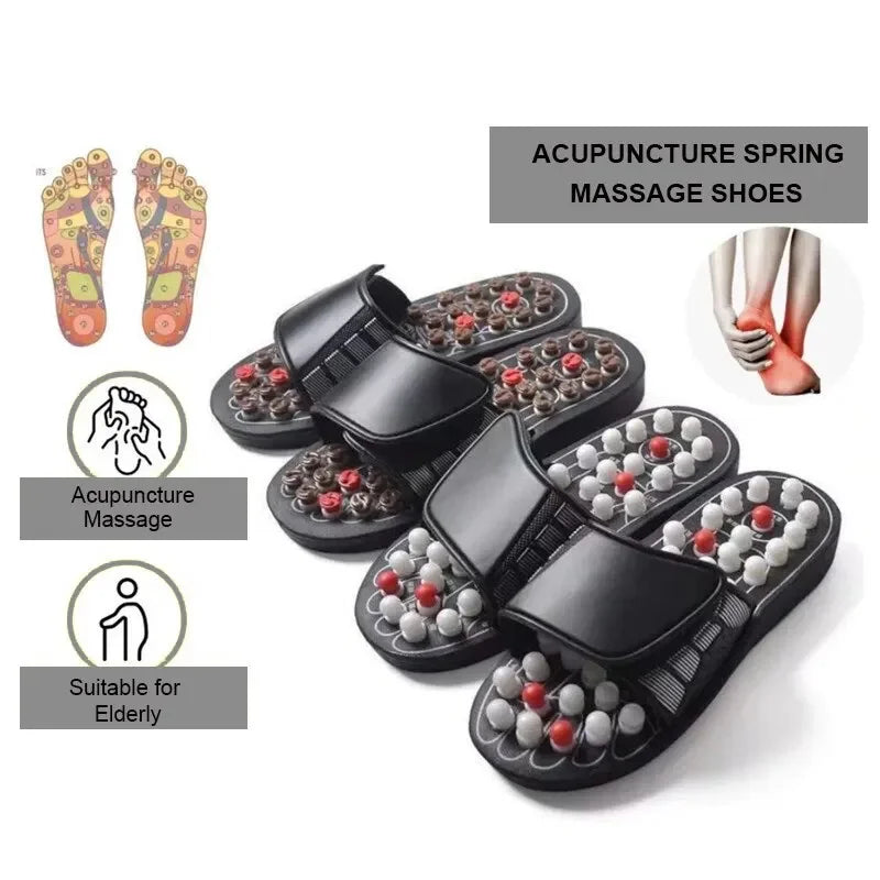 Acupoint Therapy Massage Slippers - Unisex Foot Massager