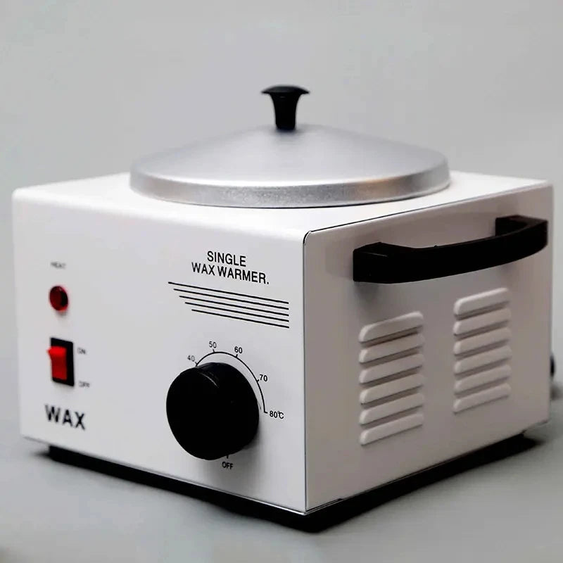 Electric Wax Heater Warmer for Hair Removal – Adjustable Temp SPA Tool