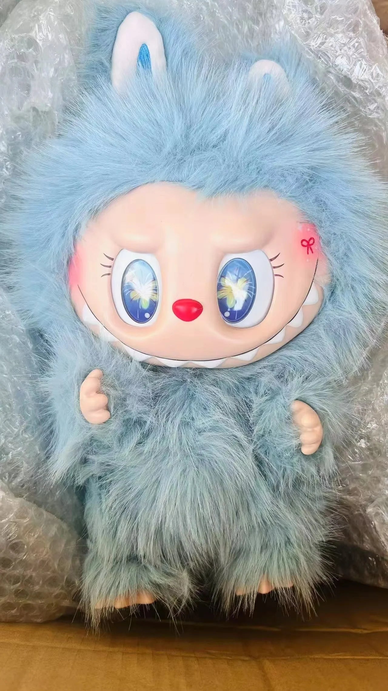 38cm Zimomo Labubu Big Angel Vinyl Doll – Hot Sale Toy