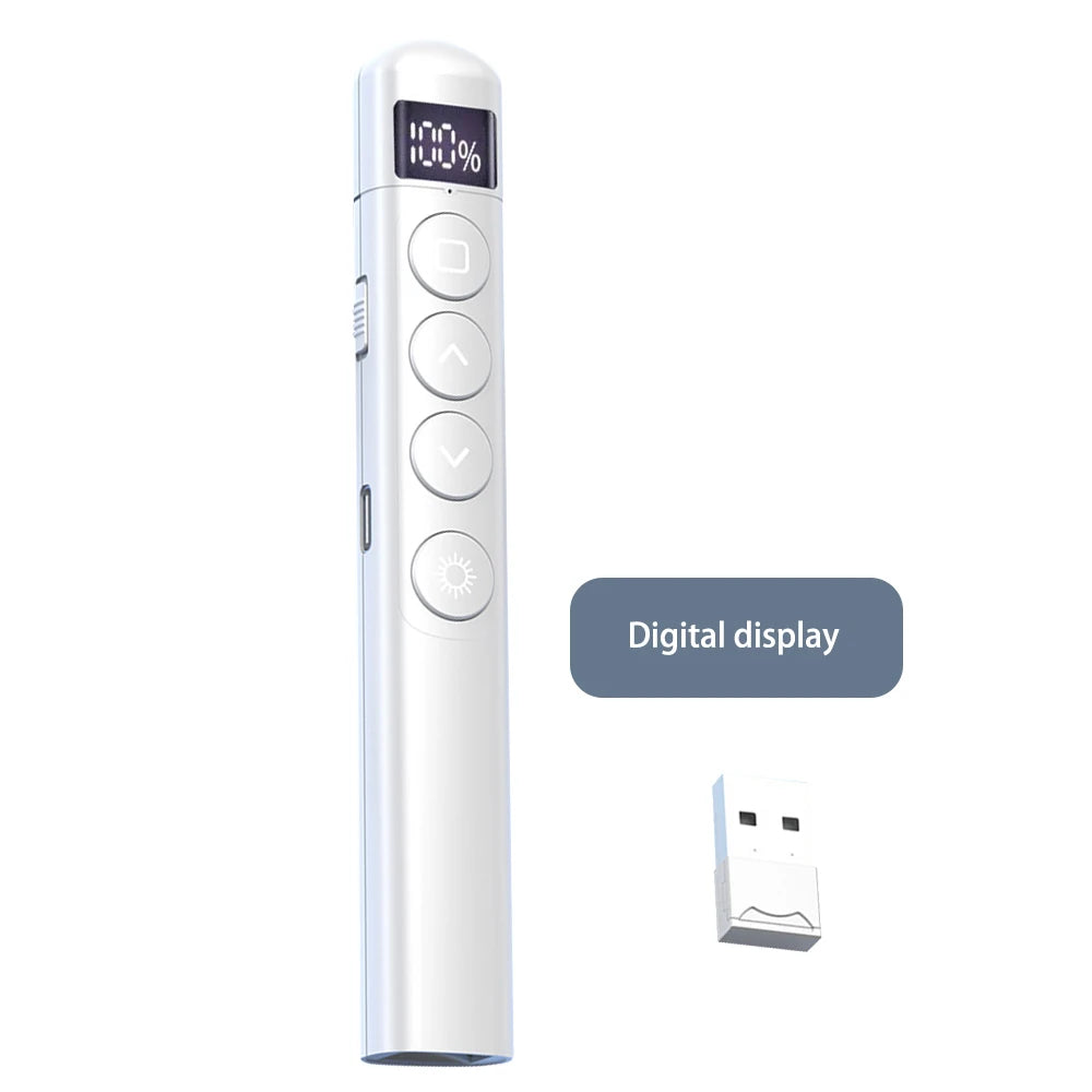 Rechargeable Presentation Remote with Laser Pointer