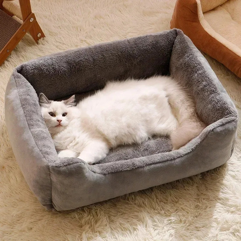 CozyPet Haven: Ultimate Beds & Accessories for Cats & Dogs