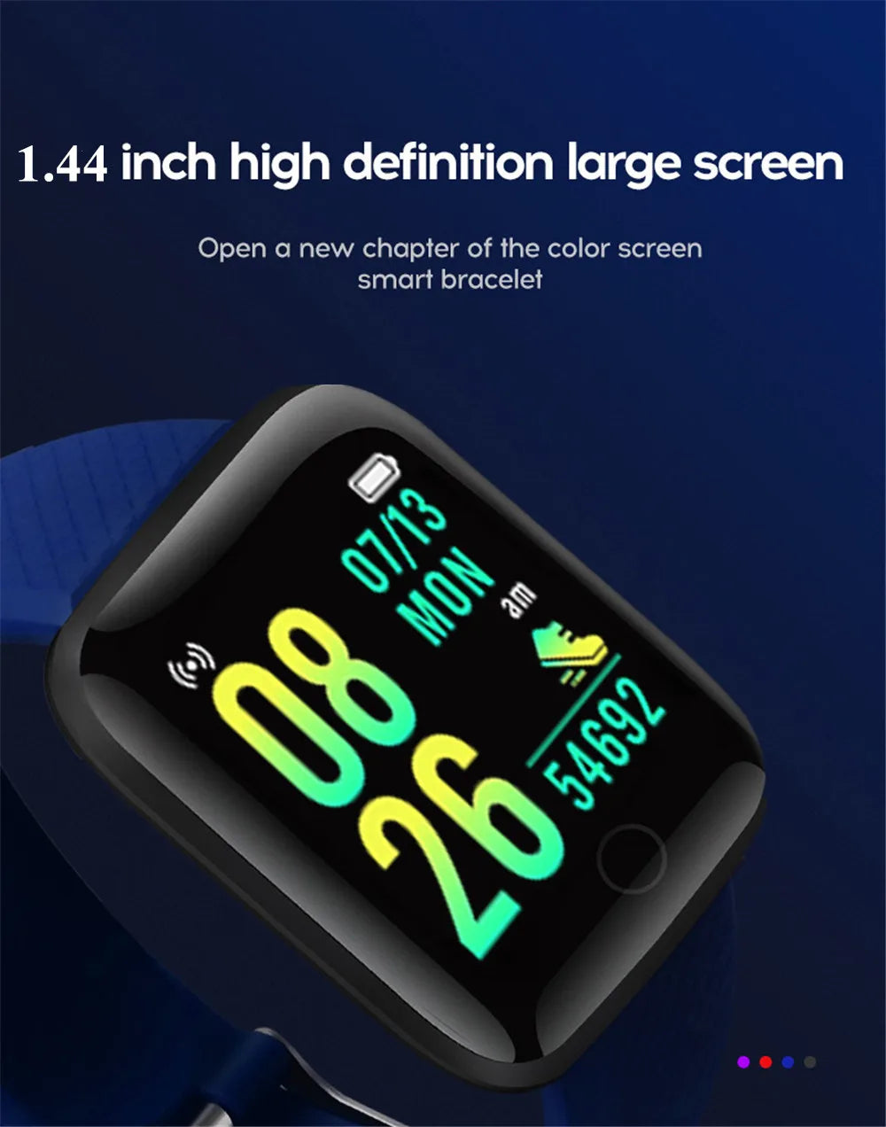D13 Smart Watch – Waterproof Fitness Tracker for Android & iOS