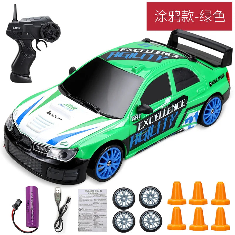 2.4G High-Speed Drift RC Car - 4WD AE86 Model GTR
