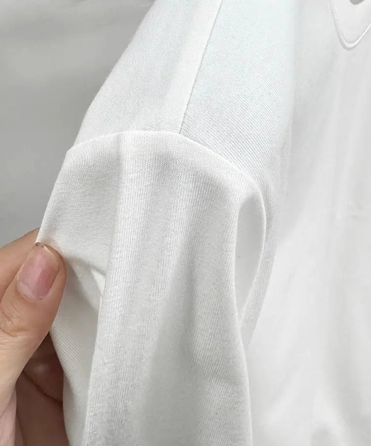 Luxury Men's Embroidered Long Sleeve T-Shirt