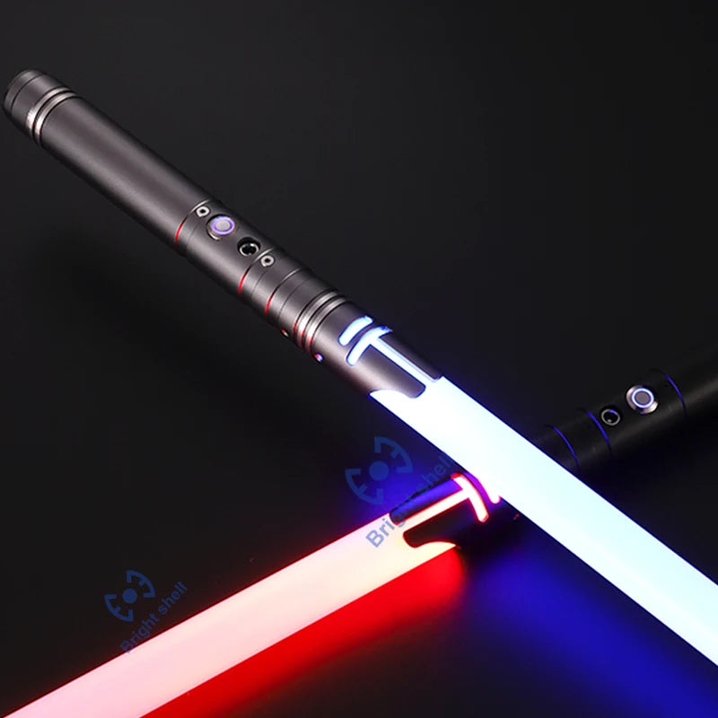 RGB Metal Lightsaber Laser Sword – 15 Color Change with Sound Effects