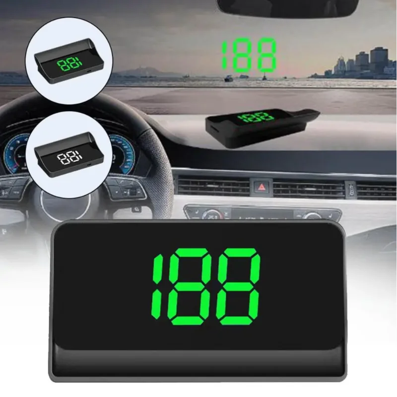 Xiaomi Car HUD Display – GPS Digital Speedometer Windshield Projector