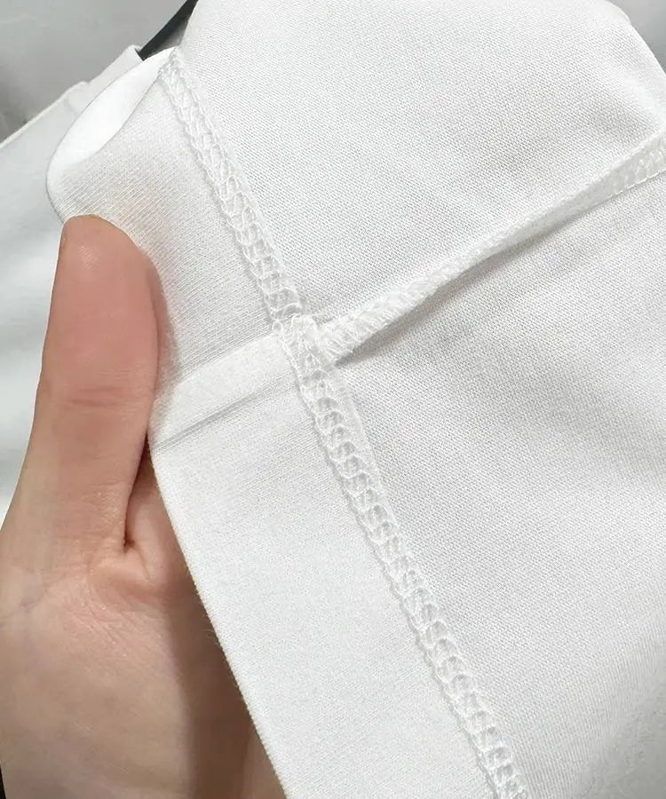 Luxury Men's Embroidered Long Sleeve T-Shirt