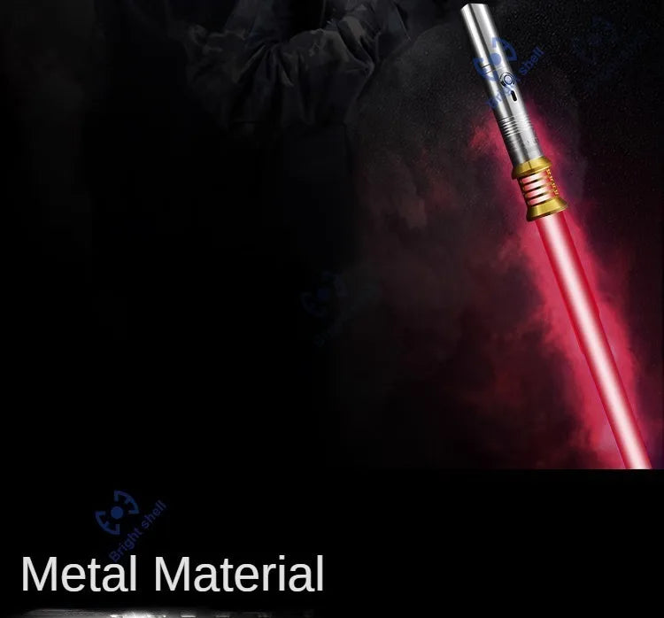 RGB Metal Lightsaber Laser Sword – 15 Color Change with Sound Effects