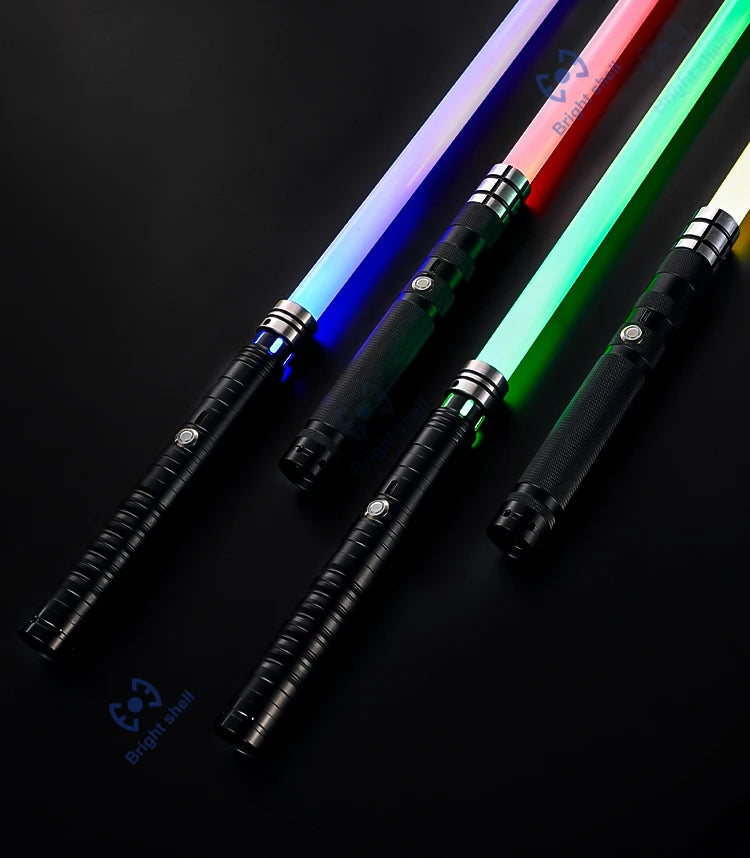 RGB Metal Lightsaber Laser Sword – 15 Color Change with Sound Effects