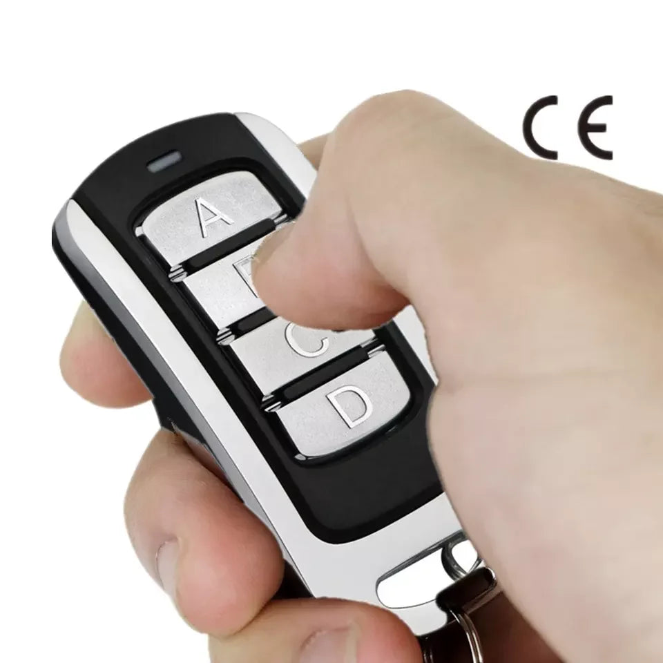 Universal Garage Remote – 4-in-1 Multi-Frequency Gate Key Fob (280–868MHz)