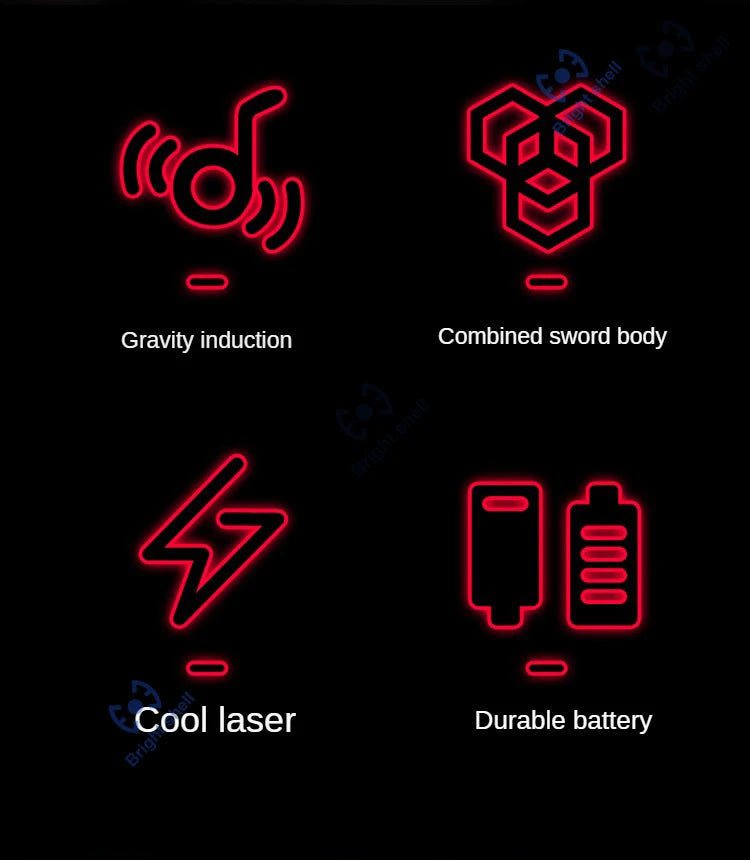 RGB Metal Lightsaber Laser Sword – 15 Color Change with Sound Effects