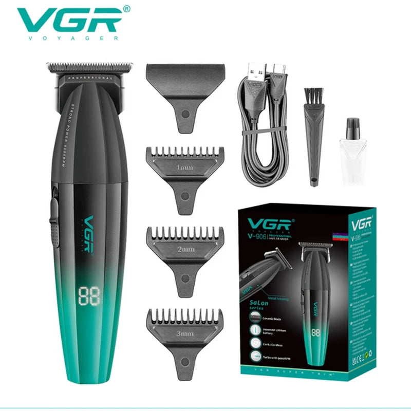 VGR V-906 Professional Rechargeable Hair Trimmer & Beard Clipper