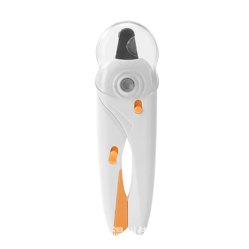 Pet Nail Clipper with LED Light for Dogs and Cats, Anti-Splash Design