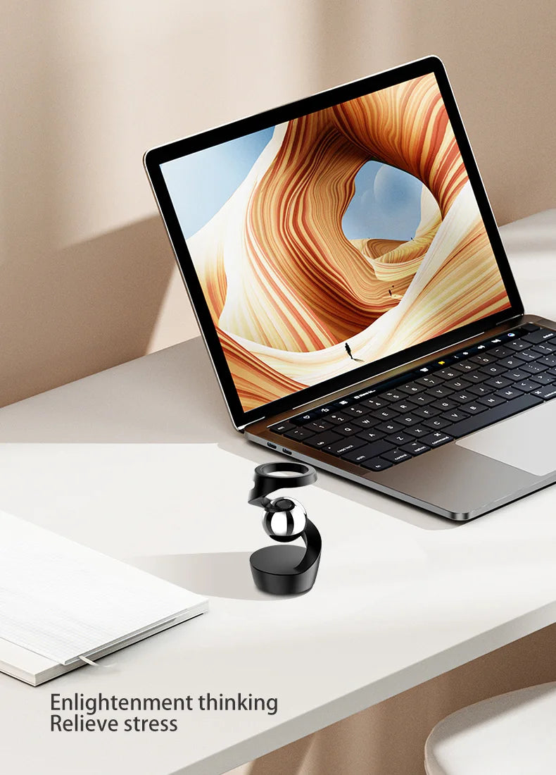 Desktop Rotating Gyroscope Fidget Spinner Toy - Aluminum Alloy Spinner