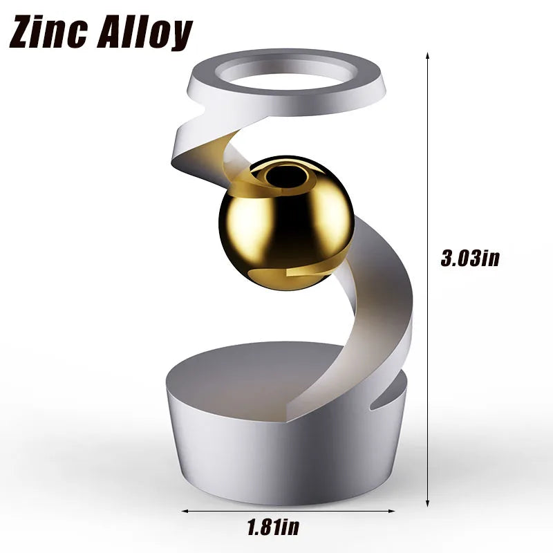 Desktop Rotating Gyroscope Fidget Spinner Toy - Aluminum Alloy Spinner