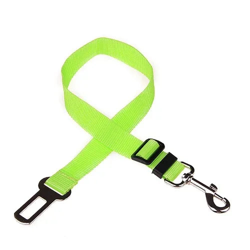 Adjustable Pet Car Seat Belt for Dogs and Cats – Safety Harness Clip