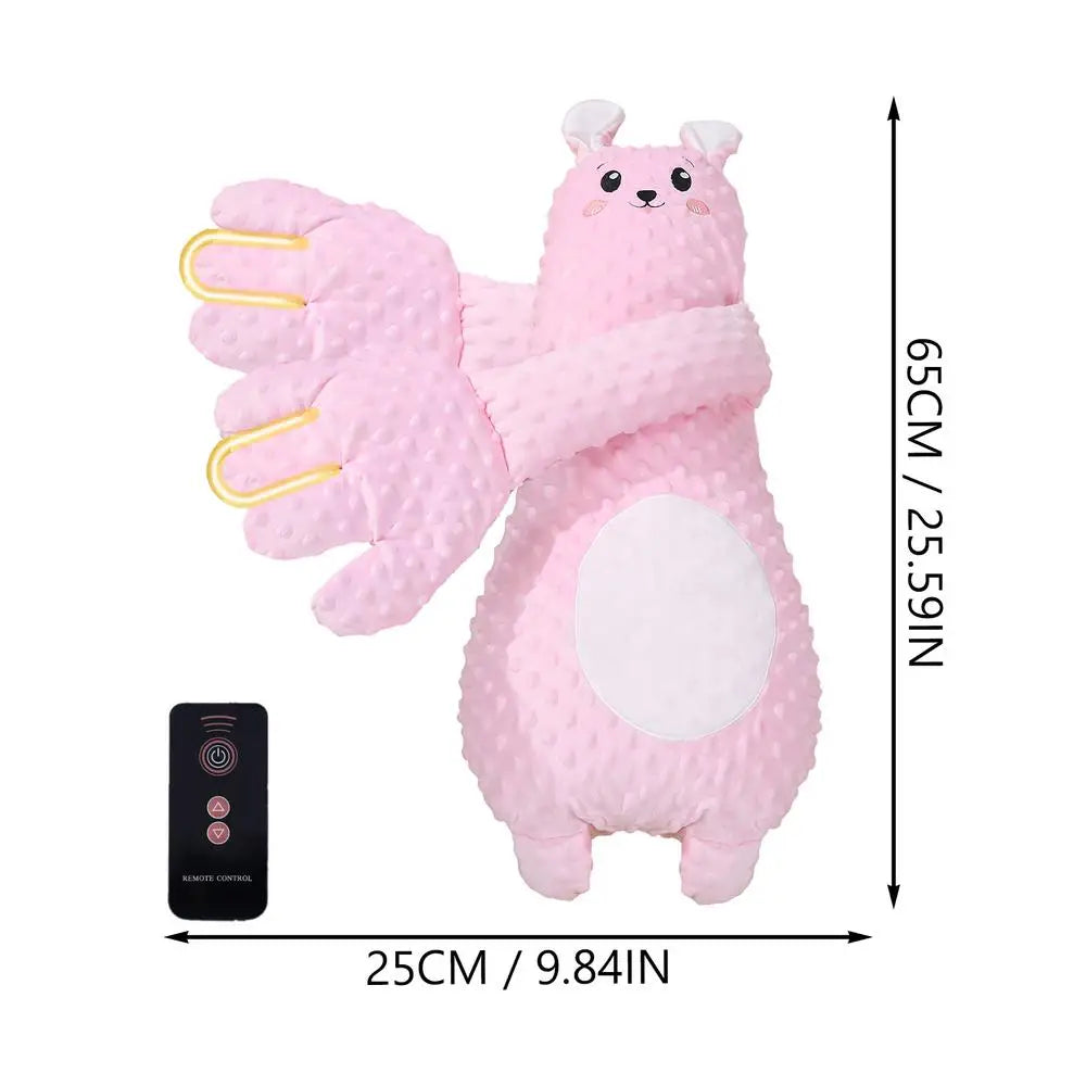 Automatic Baby Sleep Aid Pillow with Remote, Adjustable Soothing Palms