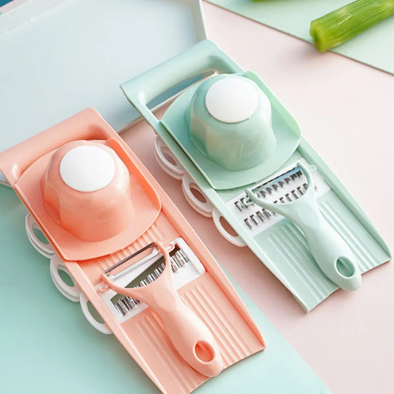 Multifunctional Vegetable Slicer with Handle