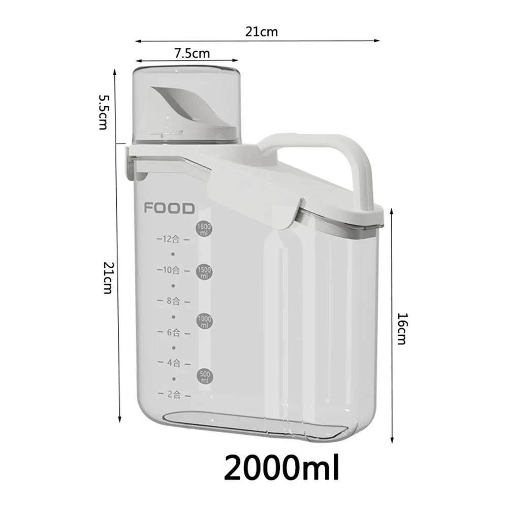 Large Pet Food Storage Container with Lid