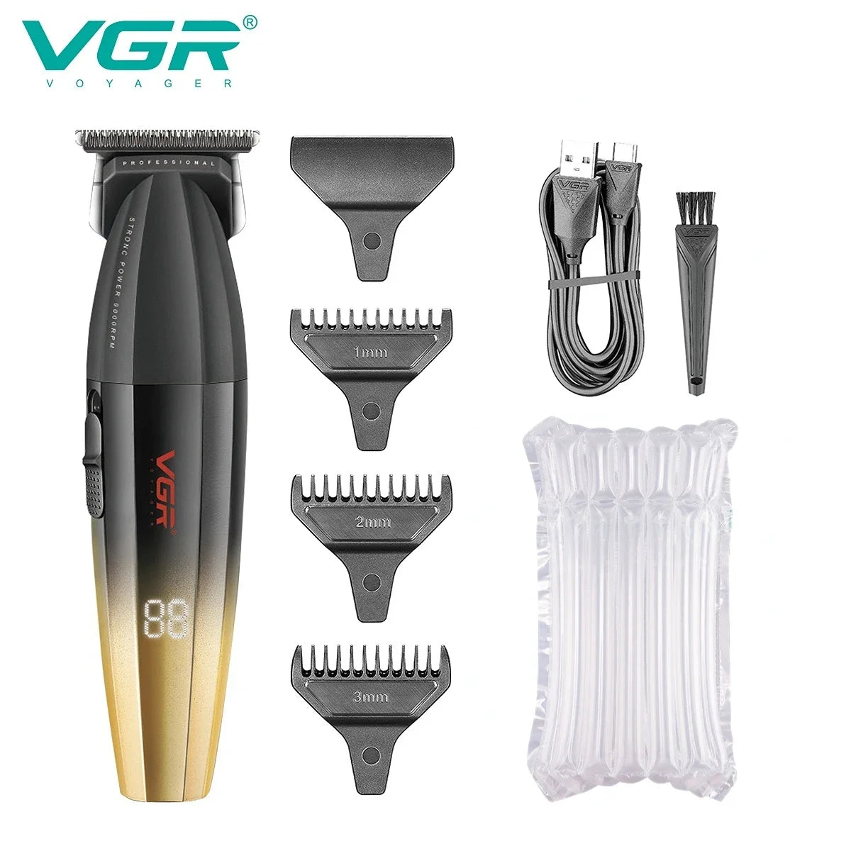 VGR V-906 Professional Rechargeable Hair Trimmer & Beard Clipper