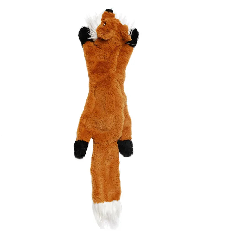 Interactive Plush Dinosaur Chew Toy for Small Dogs and Cats