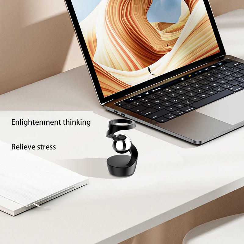 Desktop Rotating Gyroscope Fidget Spinner Toy - Aluminum Alloy Spinner