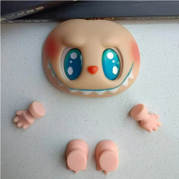 Labubu Vinyl Doll Face & Hand Accessories – DIY Emotion Switching