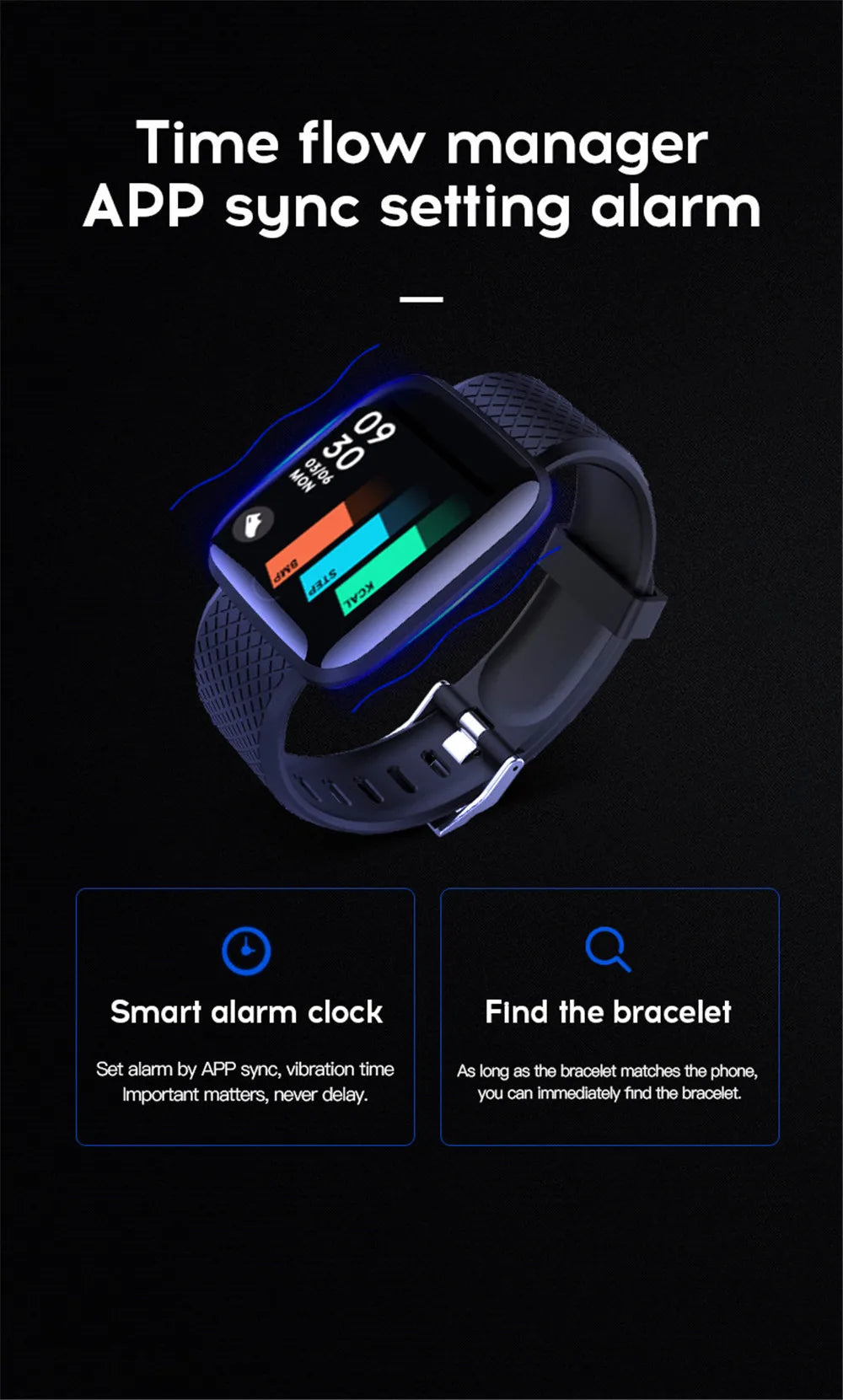 D13 Smart Watch – Waterproof Fitness Tracker for Android & iOS