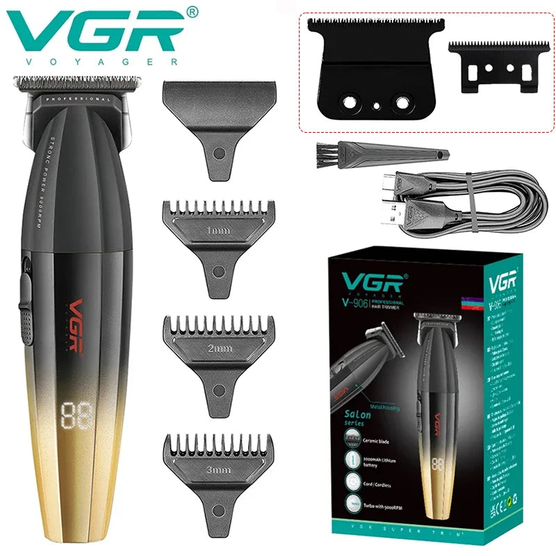 VGR V-906 Professional Rechargeable Hair Trimmer & Beard Clipper