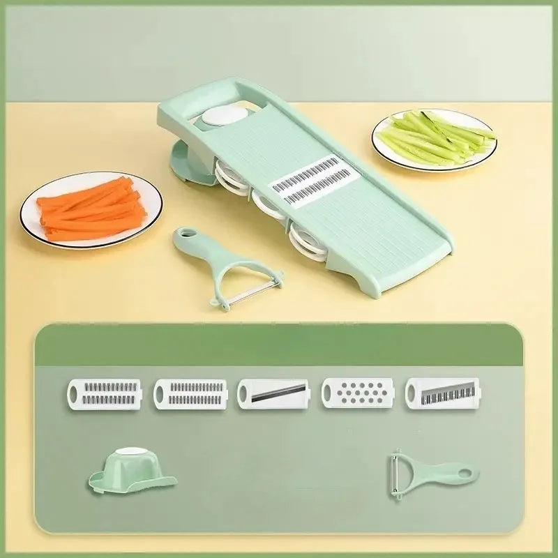 Multifunctional Vegetable Slicer with Handle