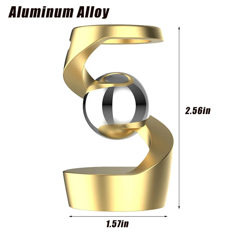 Desktop Rotating Gyroscope Fidget Spinner Toy - Aluminum Alloy Spinner