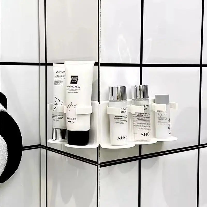 Houseeker 5-Row Wall-Mounted Storage Rack – Organizer Shelf