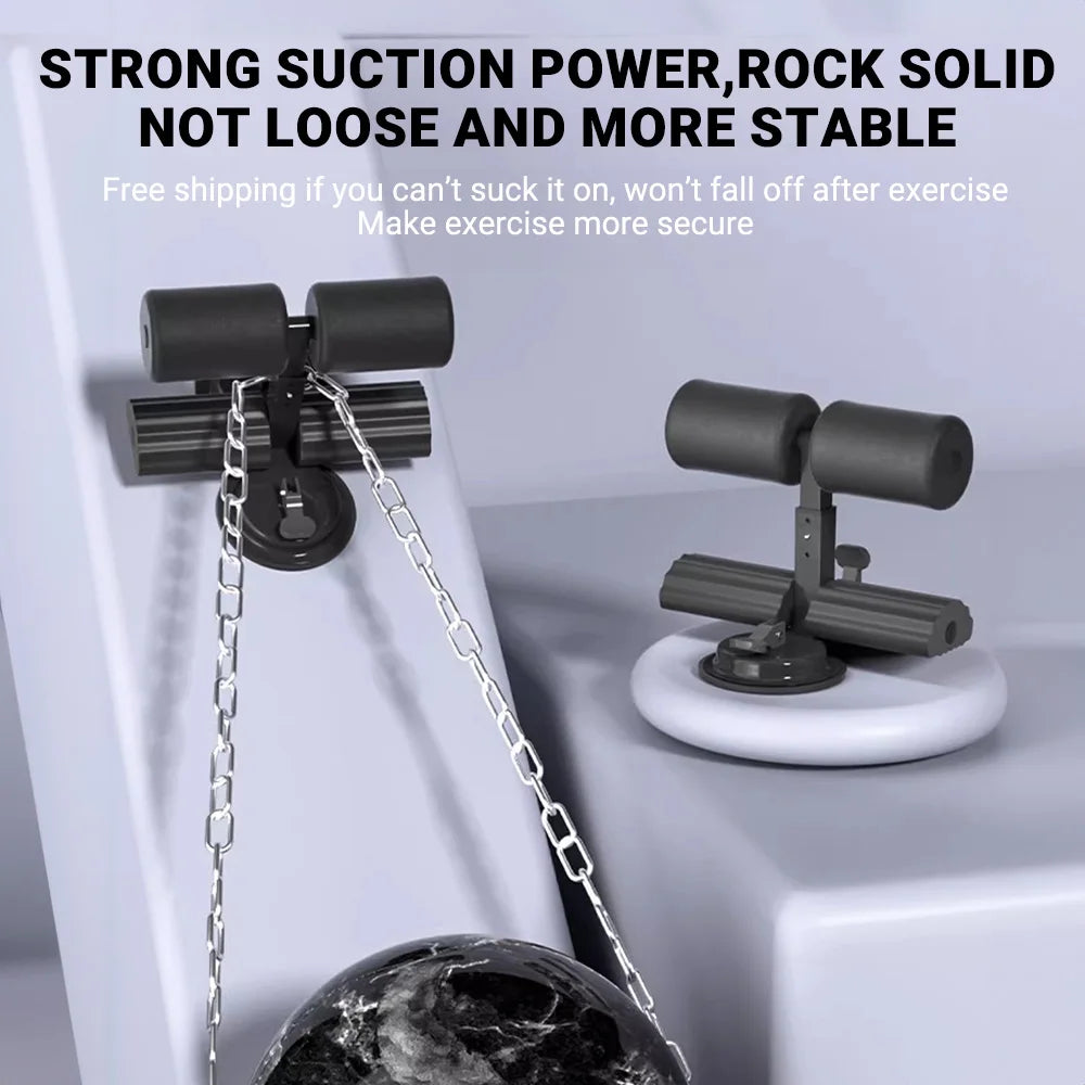 Portable Sit-Up & Push-Up Assistant for Total Body Workout