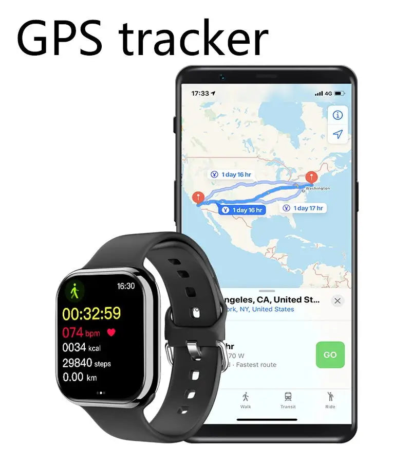 Smart Watch 9 – Advanced Fitness & Connectivity