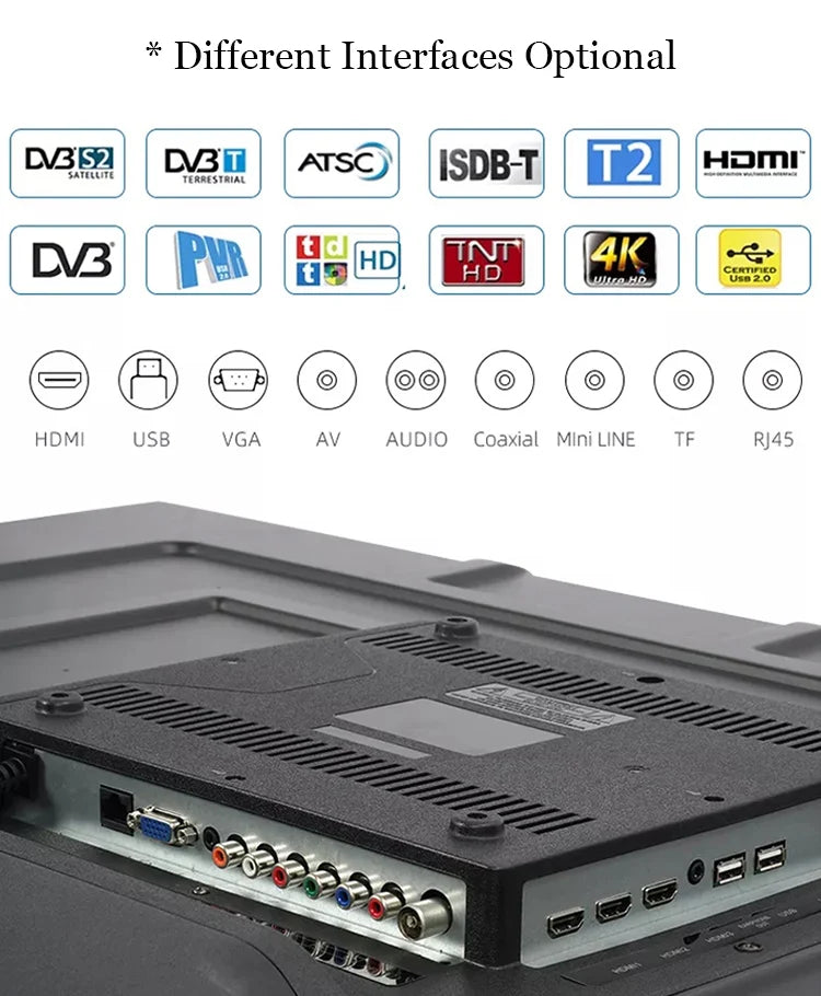 43-Inch 4K Ultra HD Smart TV - LED Flat Screen Television